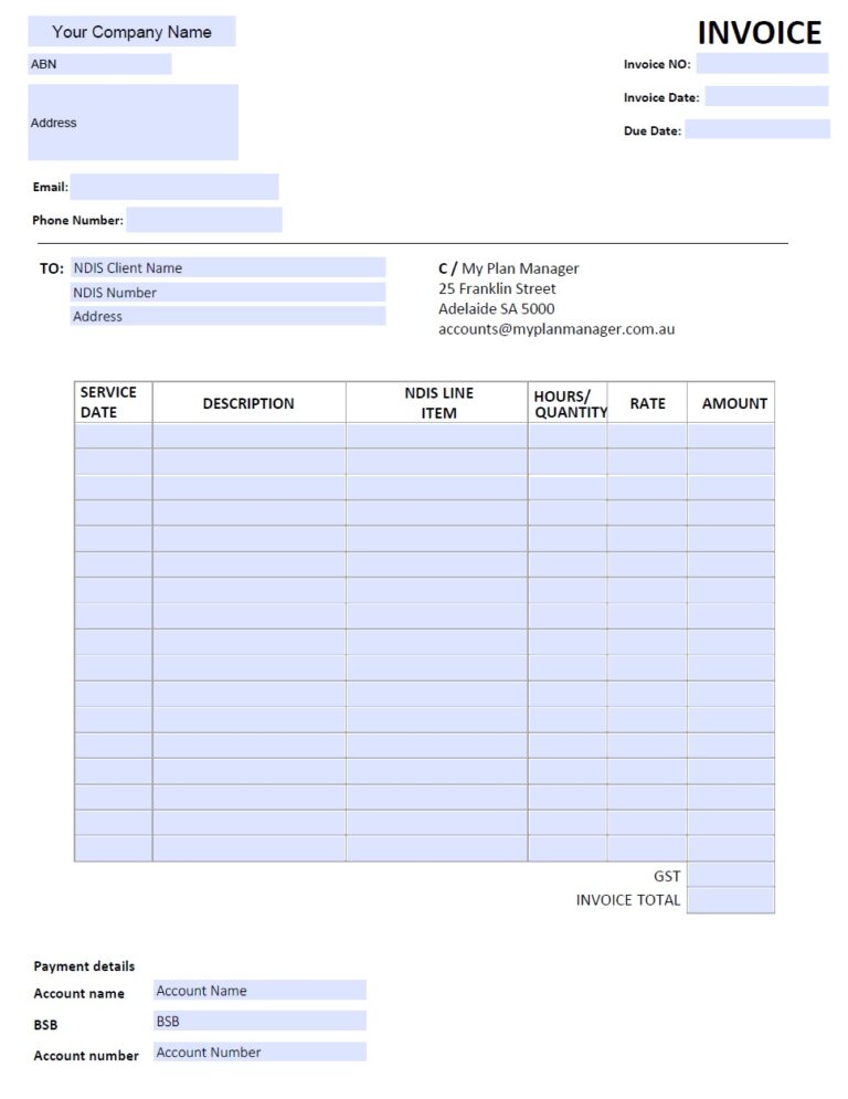 Provider Resources - My Plan Manager: NDIS Plan Management