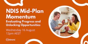 NDIS Mid-Plan Momentum webinar banner.